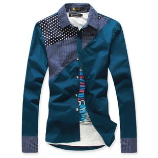 CAMISA MASCULINA MANGA LONGA CASUAL