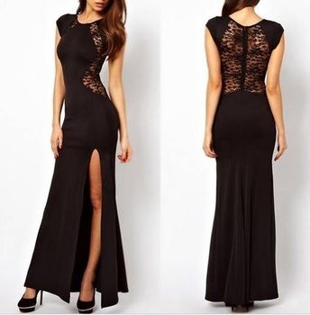 VESTIDO BLACK EM RENDA CÓD 3